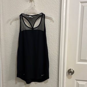Nike Black Sleeveless Racerback Tank Top
